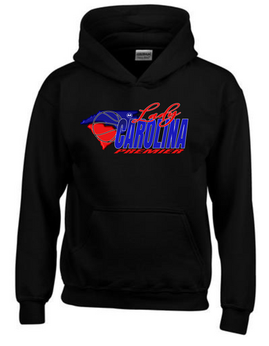 LADY CAROLINA PREMIER Hoodie Sweatshirt - BLACK