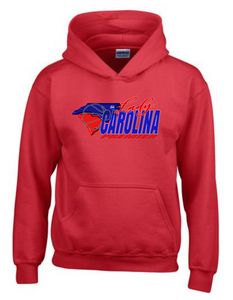 LADY CAROLINA PREMIER Hoodie Sweatshirt - RED
