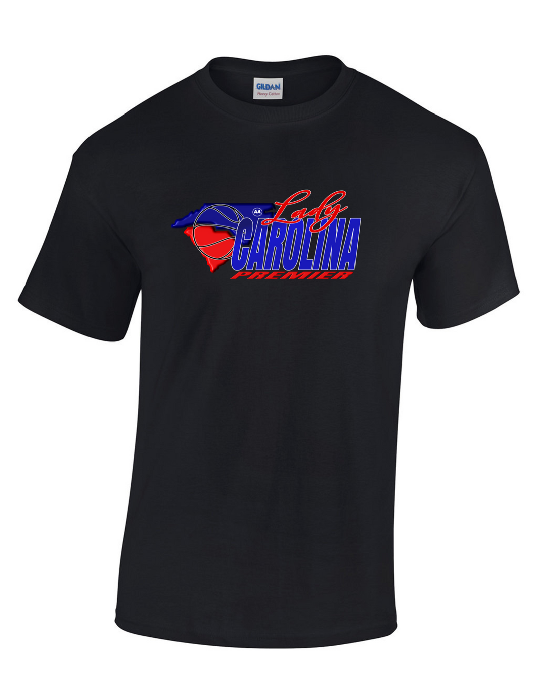 LADY CAROLINA PREMIER T-Shirt - BLACK