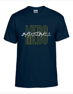 MEBO BASKETBALL T-Shirt - NAVY
