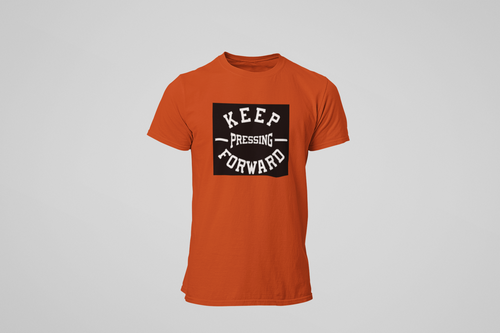 KEEP PRESSING FORWARD TEXAS ORANGE TEE (Unisex)