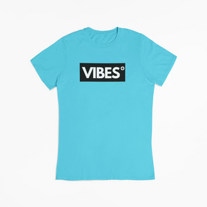 "VIBES" TEE (PACIFIC BLUE/BLACK/WHITE)